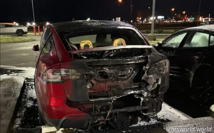 Hombre Arrestado Tras Presunto Ataque Con Cócteles Molotov Y Tiroteo En Una Tienda Tesla | Carscoops